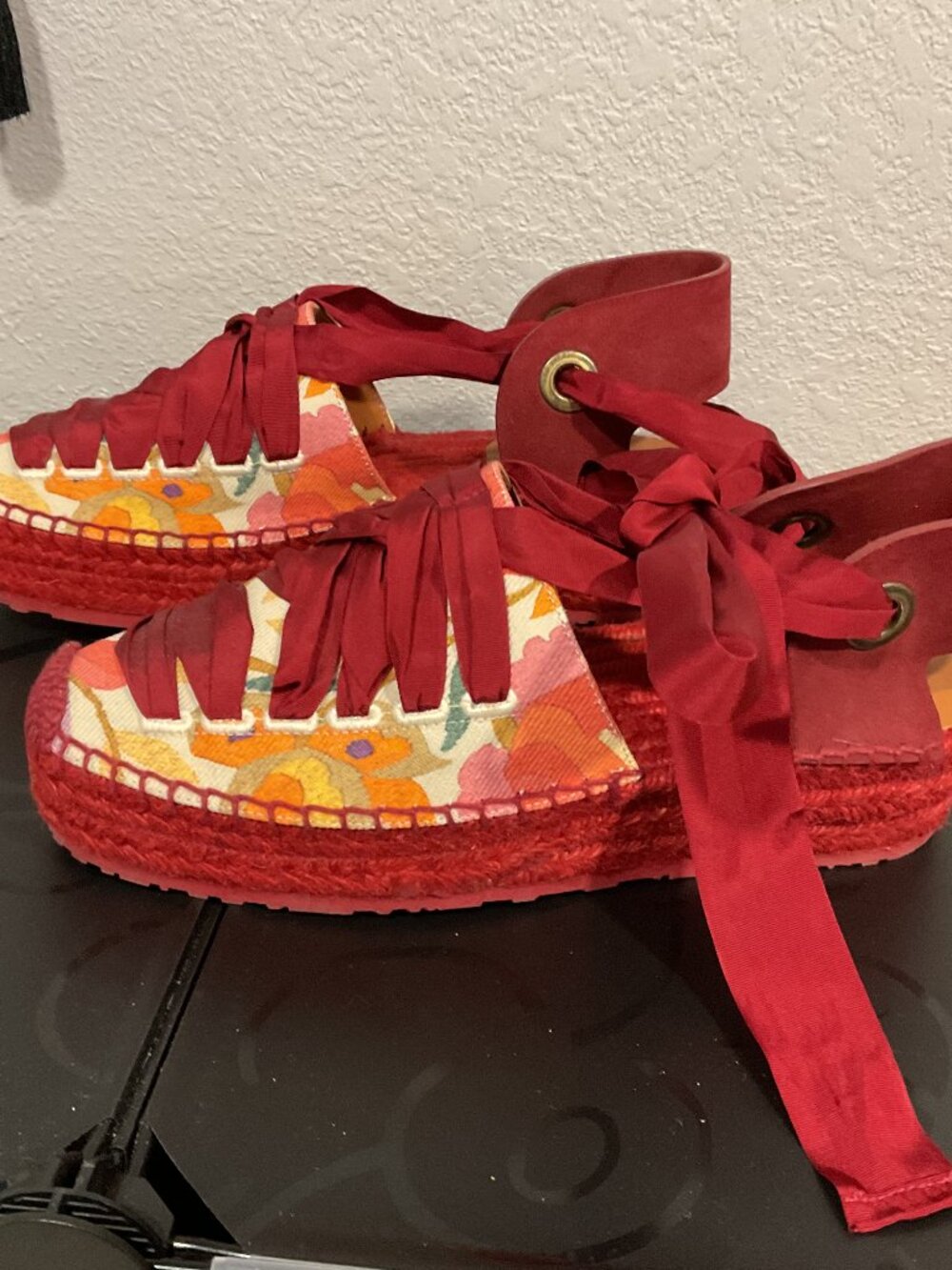 Etro "Scarps Donna" platform espadrille 39 - Picture 1 of 8
